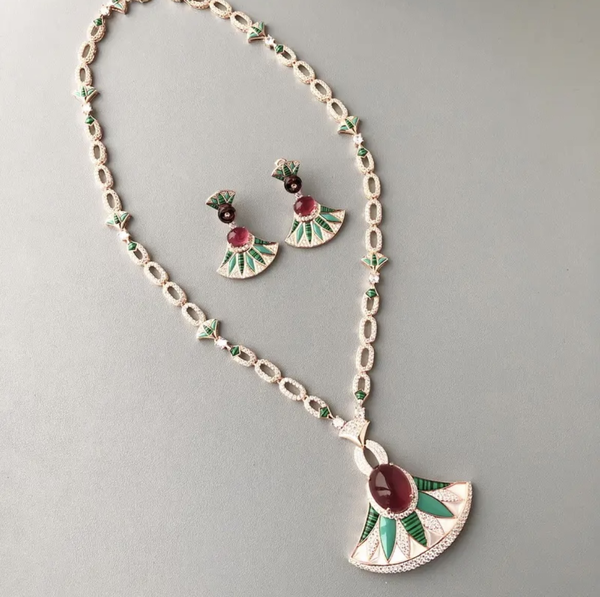 Star Celeb Inspired Designer Necklace Set